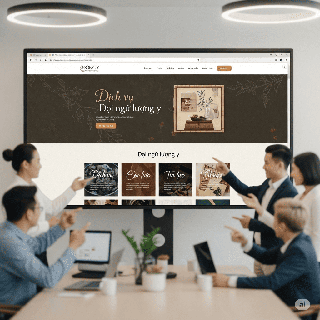 Các Dự Án Website Đông Y Chúng Tôi Đã Triển Khai Thành Công