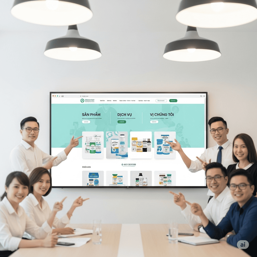 Các Dự Án Website Dược Phẩm Chúng Tôi Đã Triển Khai Thành Công