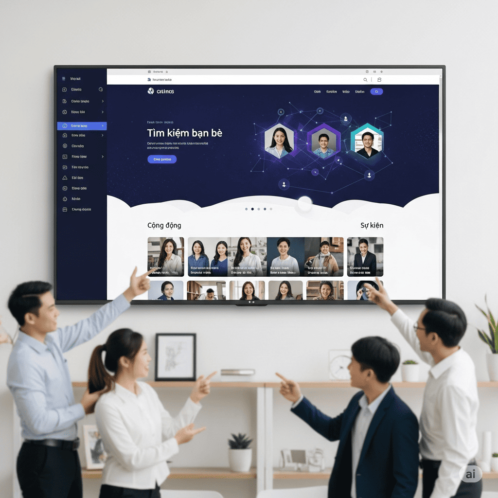 Các Dự Án Website Mạng Xã Hội Cộng Đồng Chúng Tôi Đã Triển Khai Thành Công