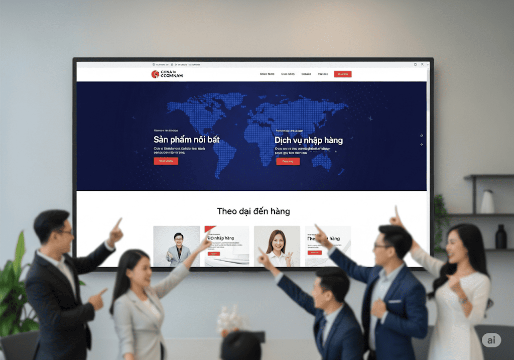 Các dự án website đặt hàng Trung Quốc chuyên nghiệp đã được triển khai thành công