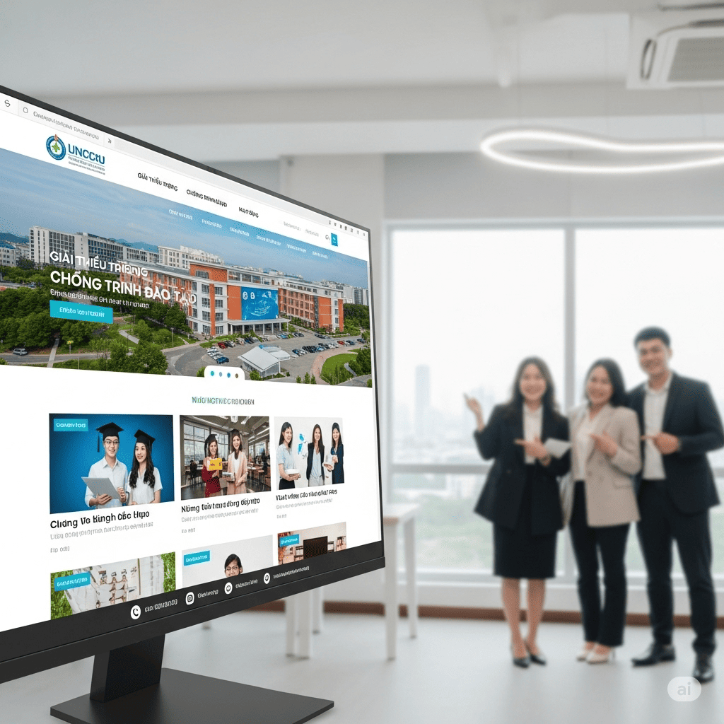 Các dự án website giáo dục chuyên nghiệp đã được triển khai thành công