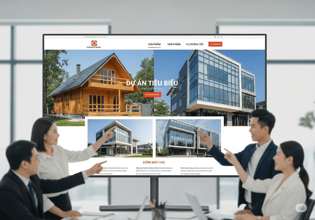 Các dự án website nhà gỗ và nhôm kính chuyên nghiệp đã được triển khai thành công