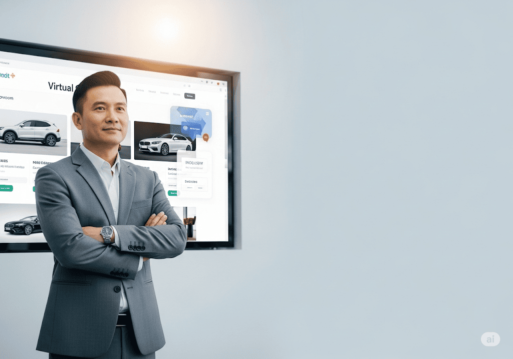 Chủ doanh nghiệp showroom tự tin khởi đầu hành trình nâng tầm showroom với website chuyên nghiệp