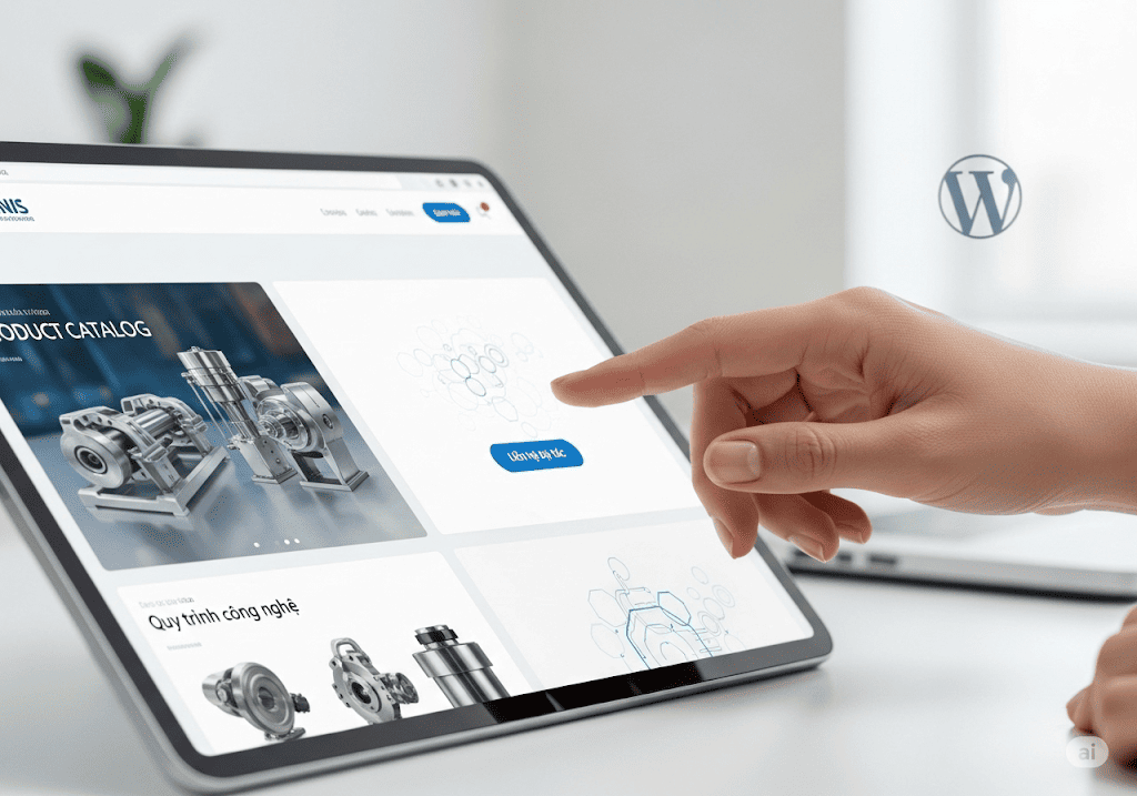 Giải Pháp Thiết Kế Website Sản Xuất Công Nghiệp WordPress Chuyên Biệt Từ Chúng Tôi
