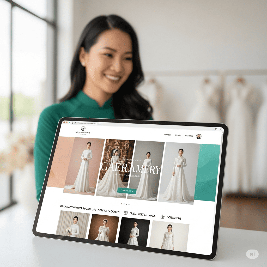 Giải pháp thiết kế website cho thuê váy cưới chuyên nghiệp trên nền tảng WordPress