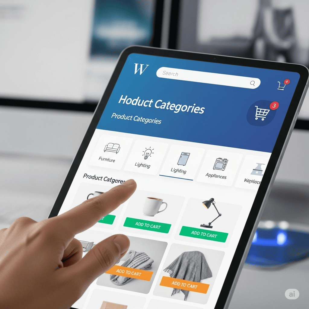Giao diện website bán đồ gia dụng WordPress với các tính năng nổi bật