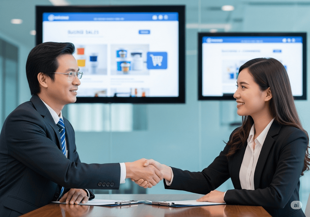 Hợp tác với đối tác thiết kế website bán sơn WordPress uy tín để phát triển kinh doanh