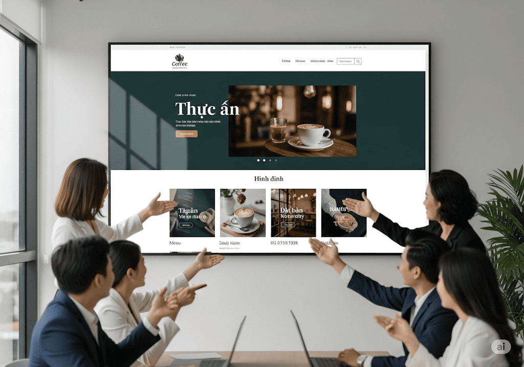Nâng Tầm Thương Hiệu Với Các Dự Án Website Cà Phê Đã Triển Khai