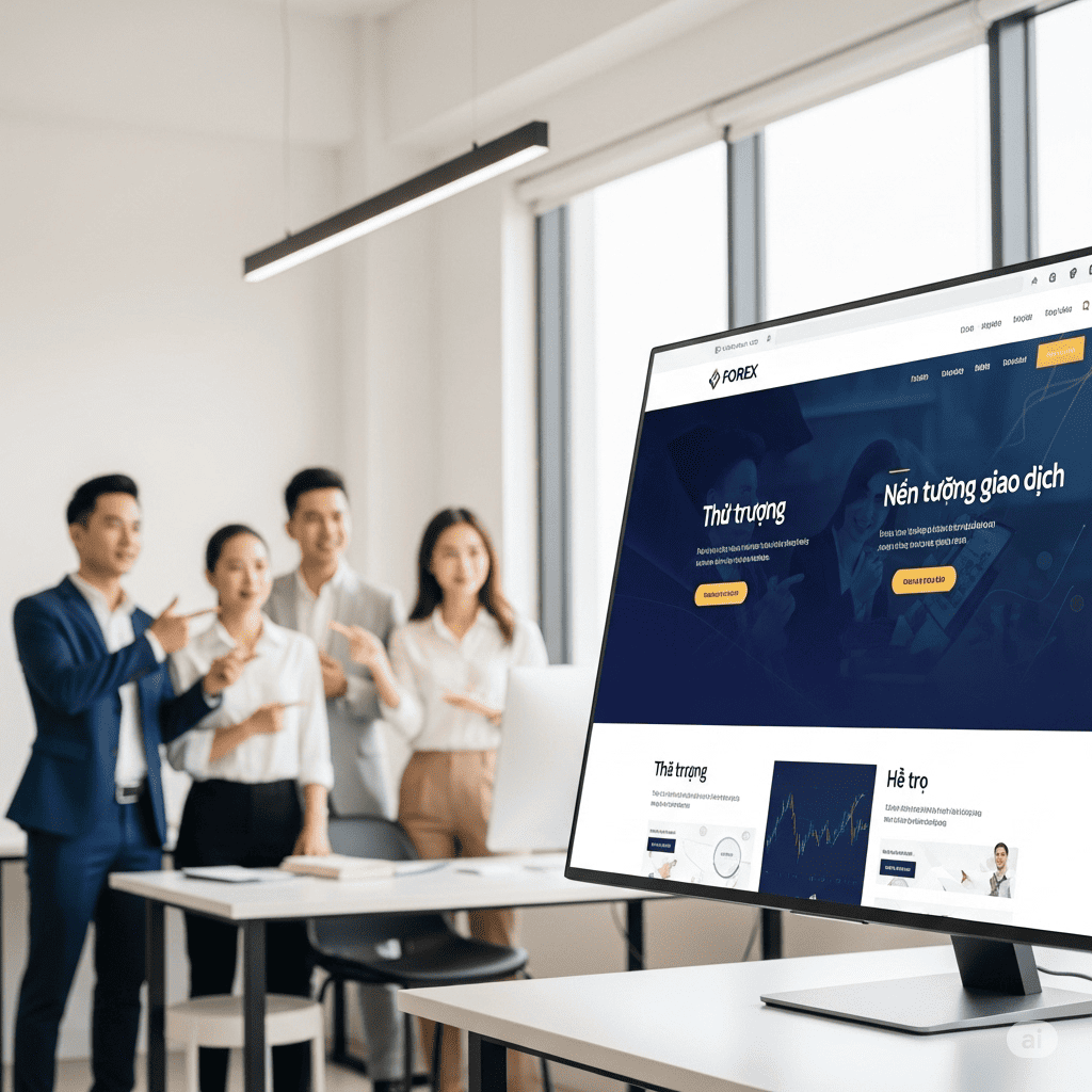 Nâng Tầm Uy Tín Với Các Dự Án Website Forex Chúng Tôi Đã Triển Khai
