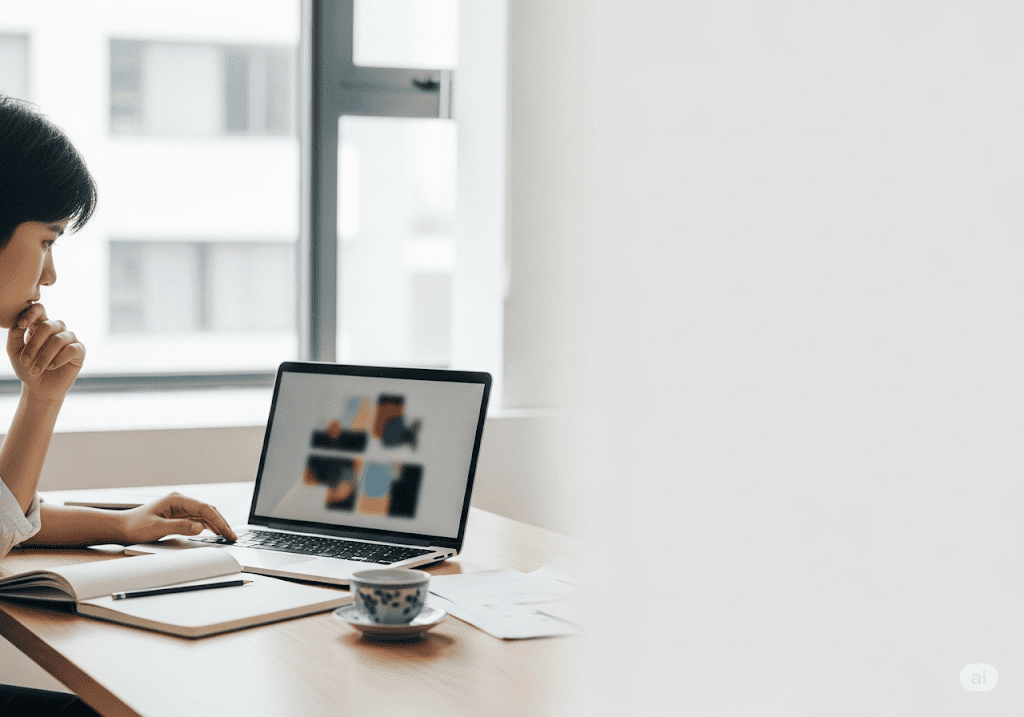 Người thiết kế đang lựa chọn font chữ viết tay Việt hoá phù hợp cho dự án