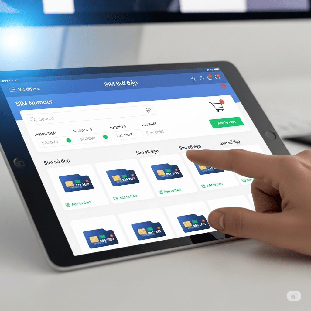 Những Tính Năng Nổi Bật Của Website Bán Sim Số Chuẩn Chuyển Đổi Cao