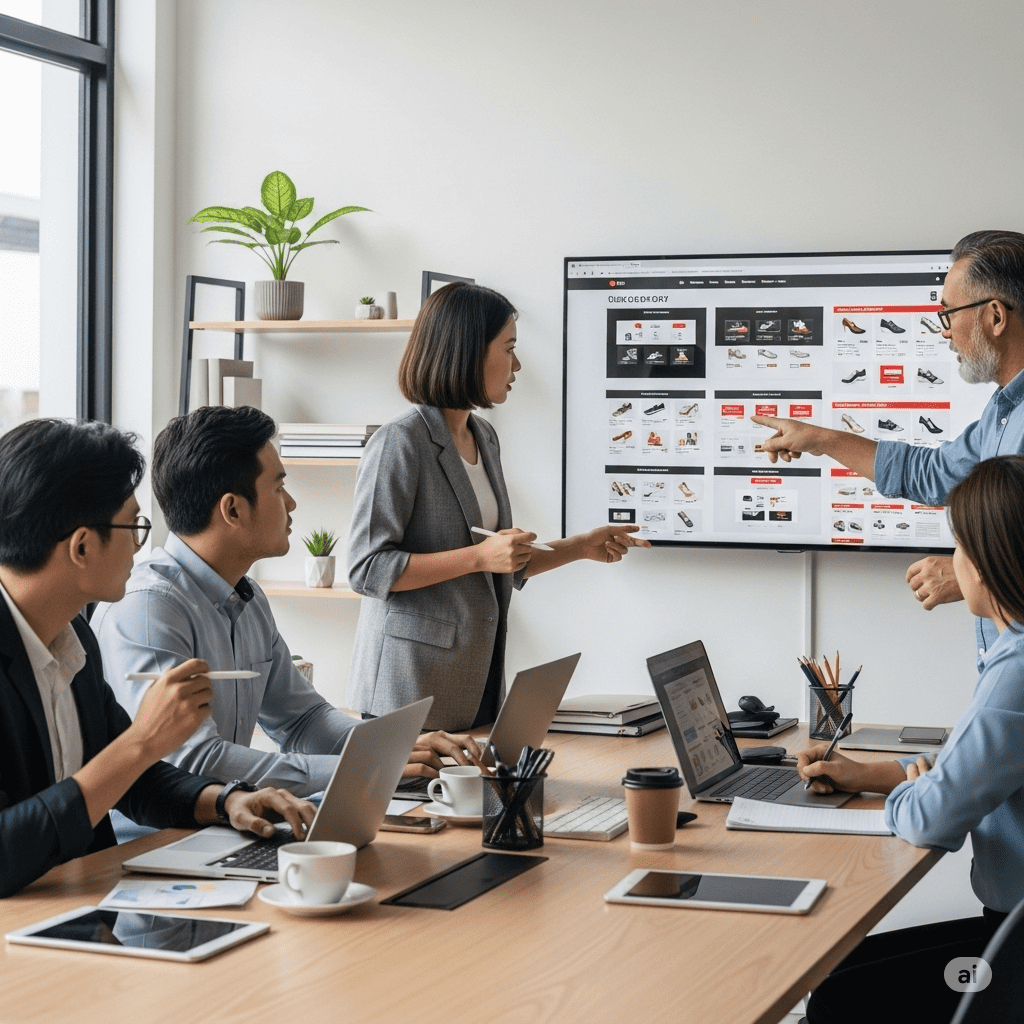 Quy Trình Thiết Kế Website Bán Giày Dép WordPress Chuyên Nghiệp Của Chúng Tôi
