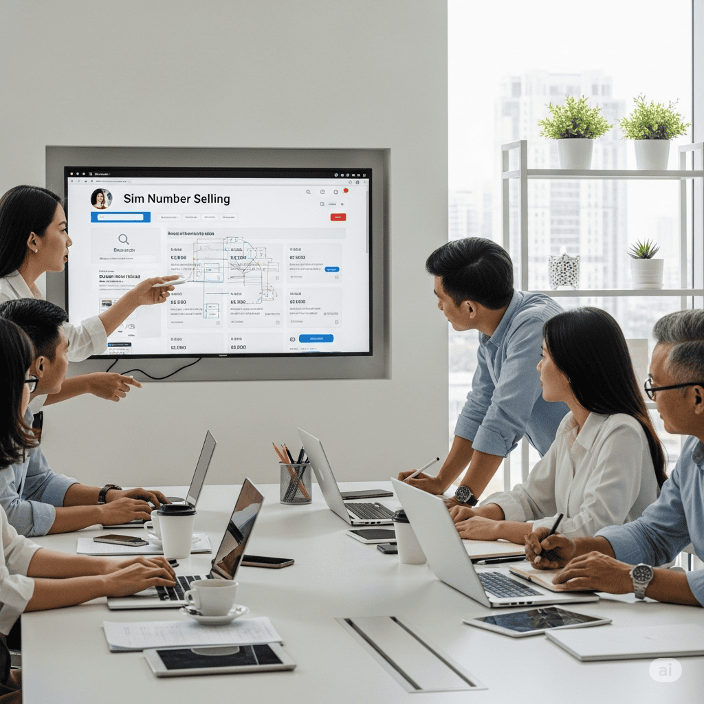 Quy Trình Thiết Kế Website Bán Sim Số Độc Quyền Từ Ý Tưởng Đến Thành Công