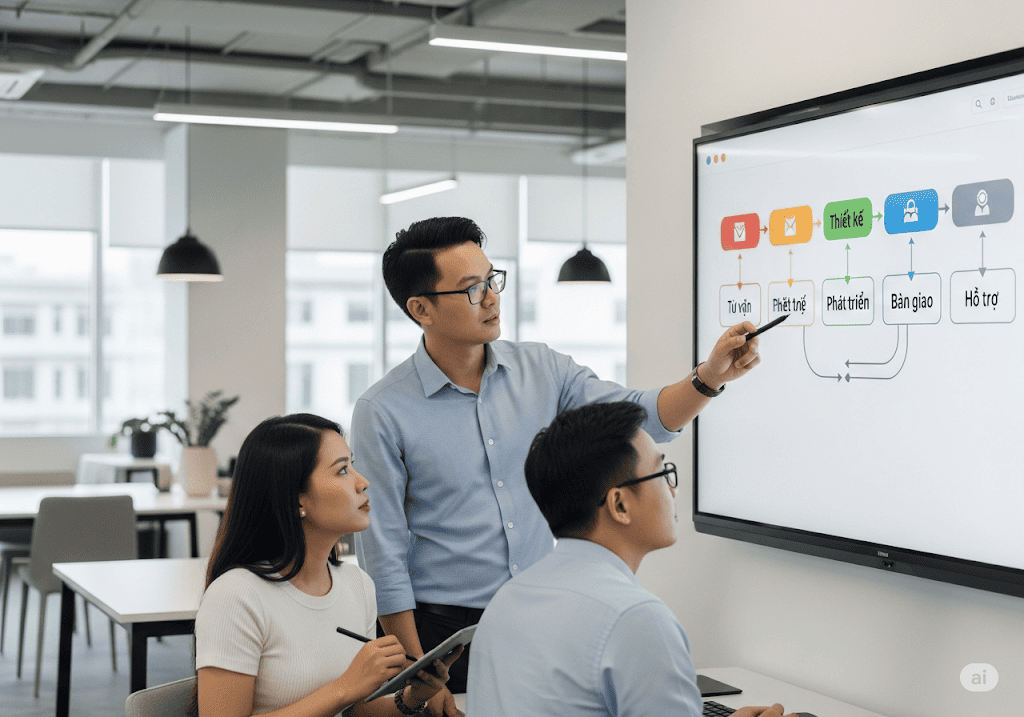 Quy Trình Thiết Kế Website Sản Xuất Công Nghiệp Chuyên Nghiệp Của Chúng Tôi