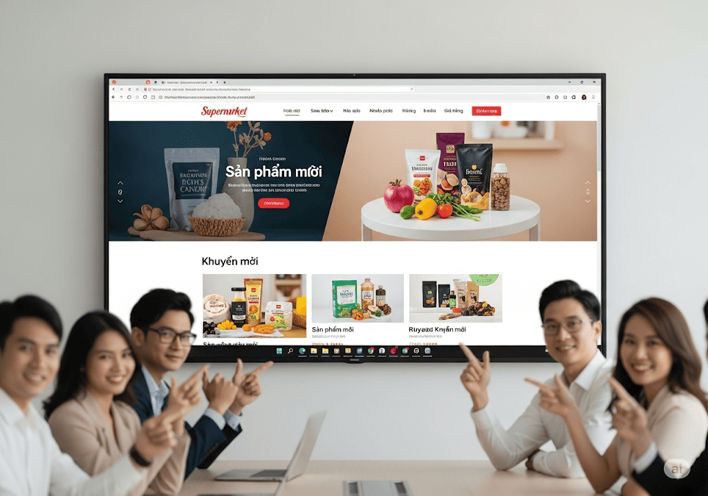 Quy Trình Thiết Kế Website Siêu Thị Chuyên Nghiệp Của Chúng Tôi