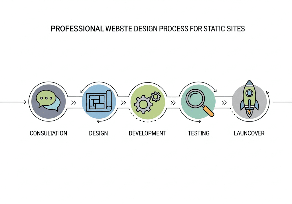 Quy Trình Thiết Kế Website Tĩnh Đơn Giản & Hiệu Quả Của Chúng Tôi