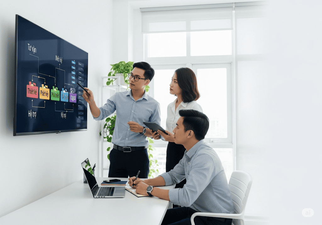 Quy trình thiết kế website ẩm thực chuyên nghiệp của chúng tôi