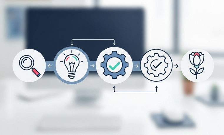 Quy trình thiết kế website bán hoa chuyên nghiệp và minh bạch