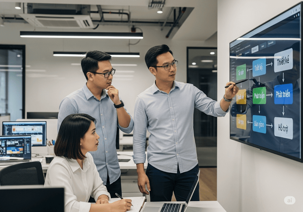 Quy trình thiết kế website đặt hàng Trung Quốc chuyên nghiệp của chúng tôi