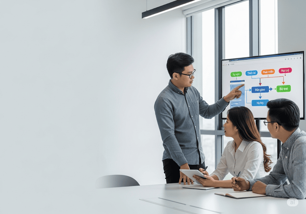 Quy trình thiết kế website rèm cửa chuyên nghiệp của chúng tôi