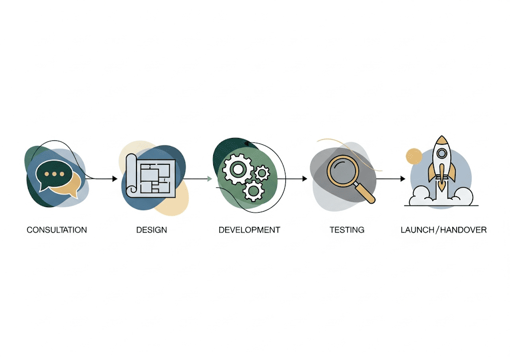 Quy trình thiết kế website yến sào chuyên nghiệp từ tư vấn đến bàn giao