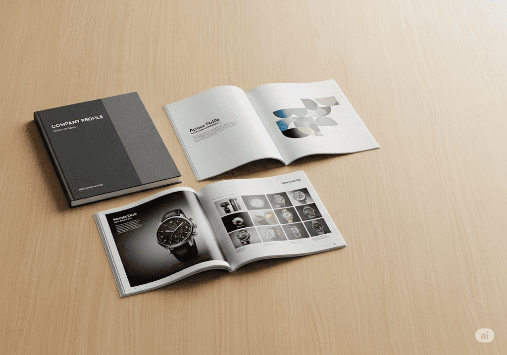 Sự khác biệt giữa profile công ty, brochure và catalogue là gì
