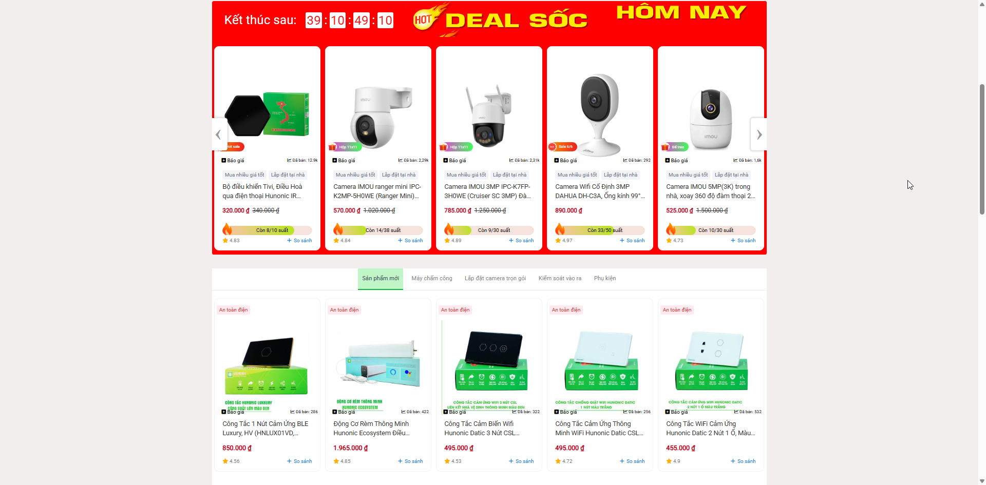 Thiết Kế Web Camera