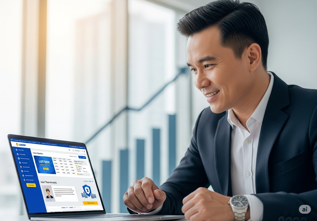 Website xổ số chuyên nghiệp giúp doanh nghiệp xây dựng uy tín và thu hút người chơi