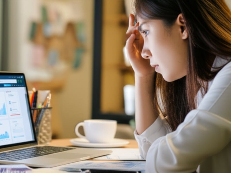 Chủ doanh nghiệp băn khoăn về chi phí thiết kế website WordPress giá rẻ.