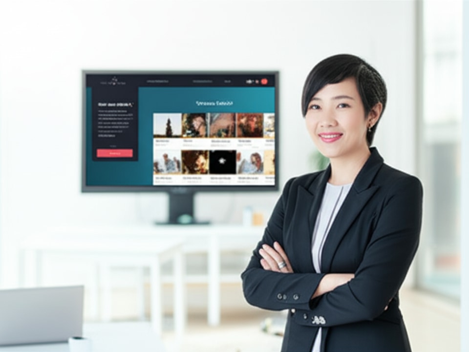 Chủ doanh nghiệp tự tin khởi đầu hành trình xây dựng nền tảng đọc truyện trực tuyến thành công.