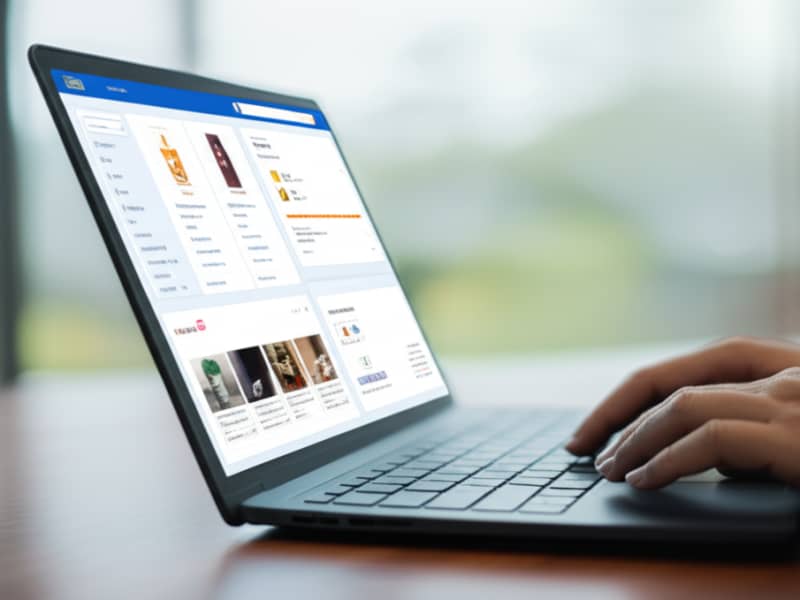 Giao diện website bán khóa học với các tính năng cần thiết và thân thiện người dùng.