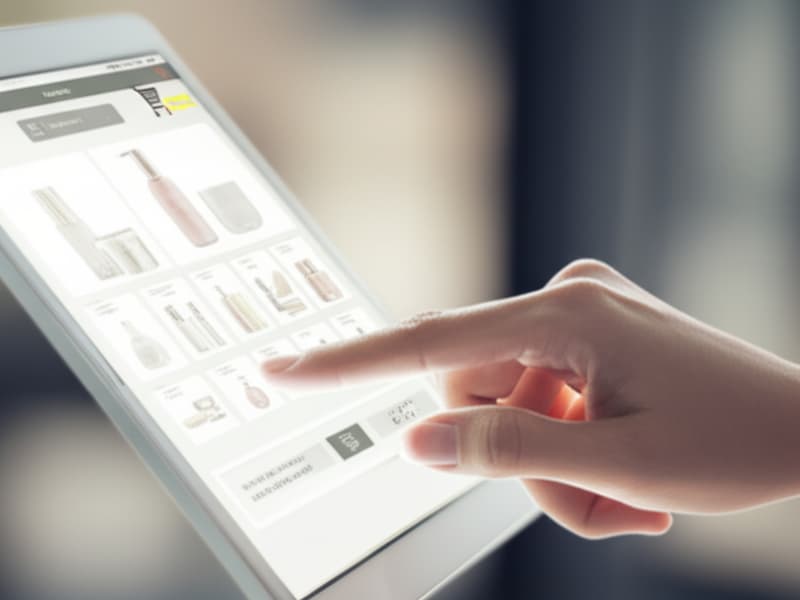 Giao diện website bán mỹ phẩm với các tính năng cần thiết và thân thiện người dùng.