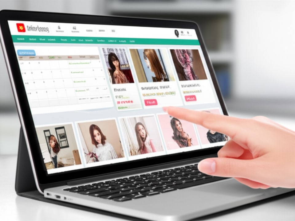 Giao diện website salon chuyên nghiệp với các tính năng đặt lịch, thư viện ảnh và quản lý dịch vụ.