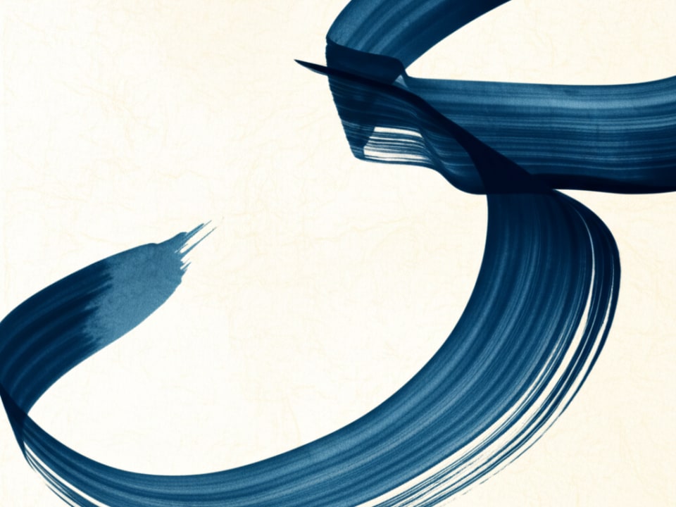 Hình ảnh minh họa font viết tay kiểu thư pháp bay bổng và nghệ thuật.