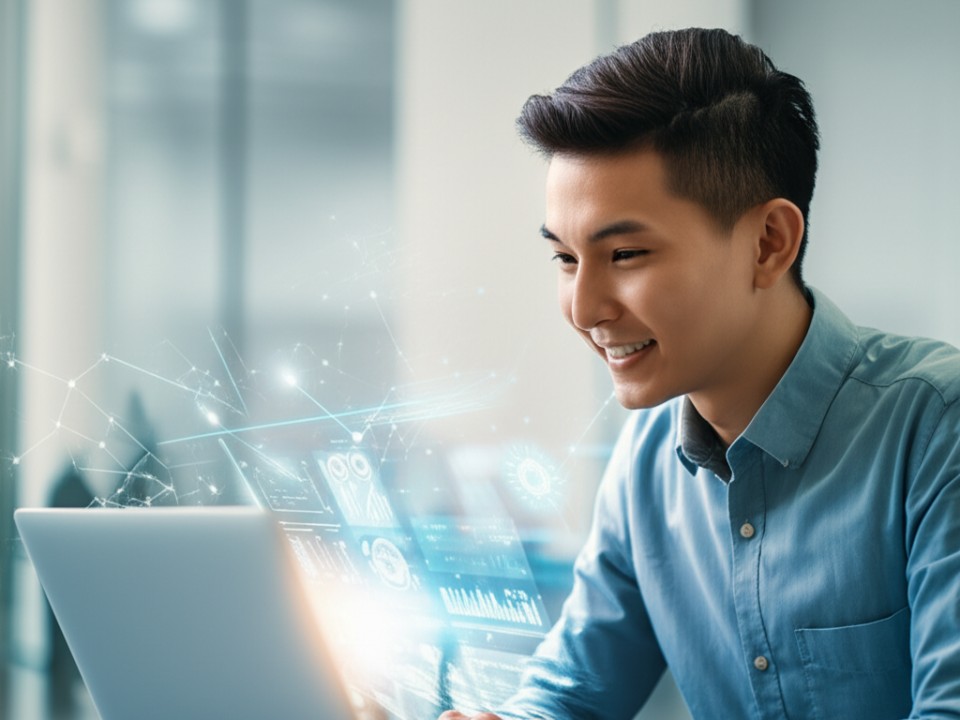 Doanh nhân Việt Nam thành công với nền tảng website tích hợp AI và tự động hóa từ Tini Tech.