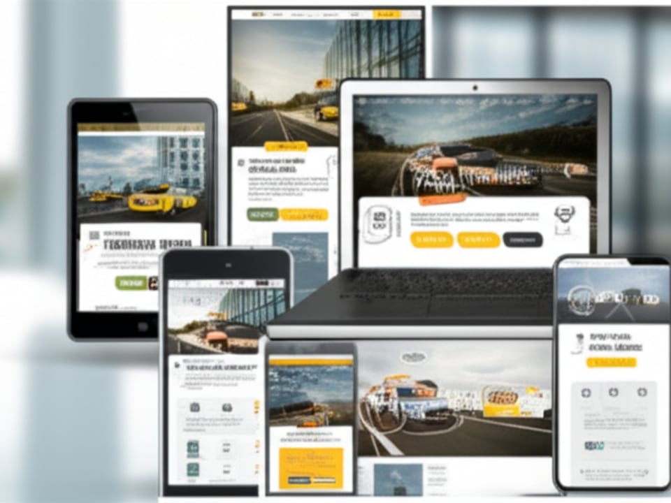 Các dự án website taxi và vận tải đã triển khai thành công.