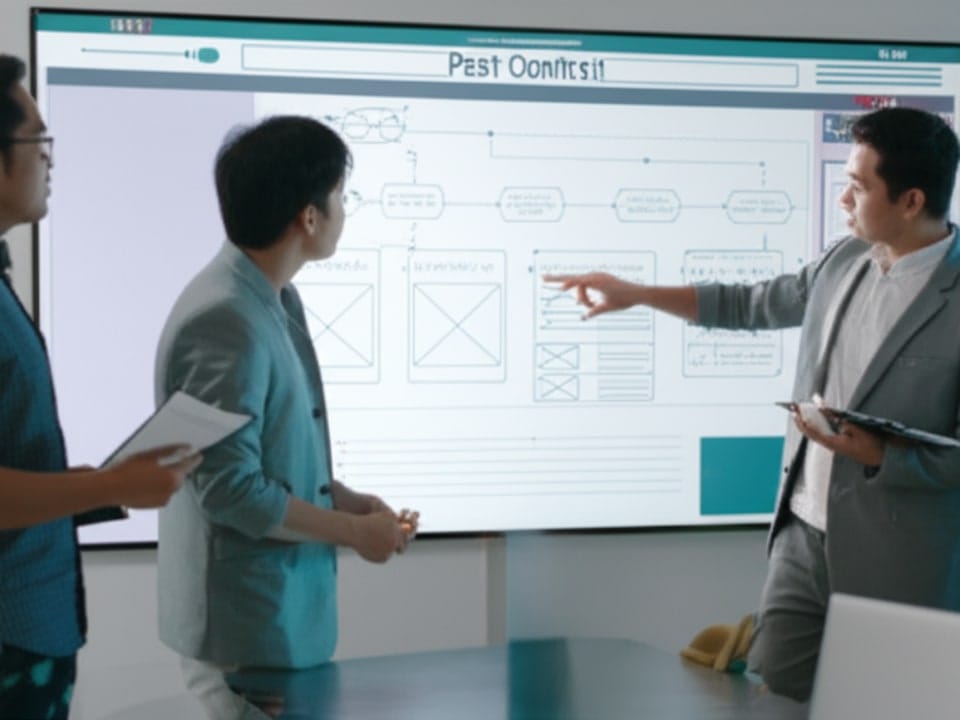 Đội ngũ chuyên gia Việt Nam thảo luận quy trình thiết kế website dịch vụ diệt côn trùng WordPress chuyên nghiệp.
