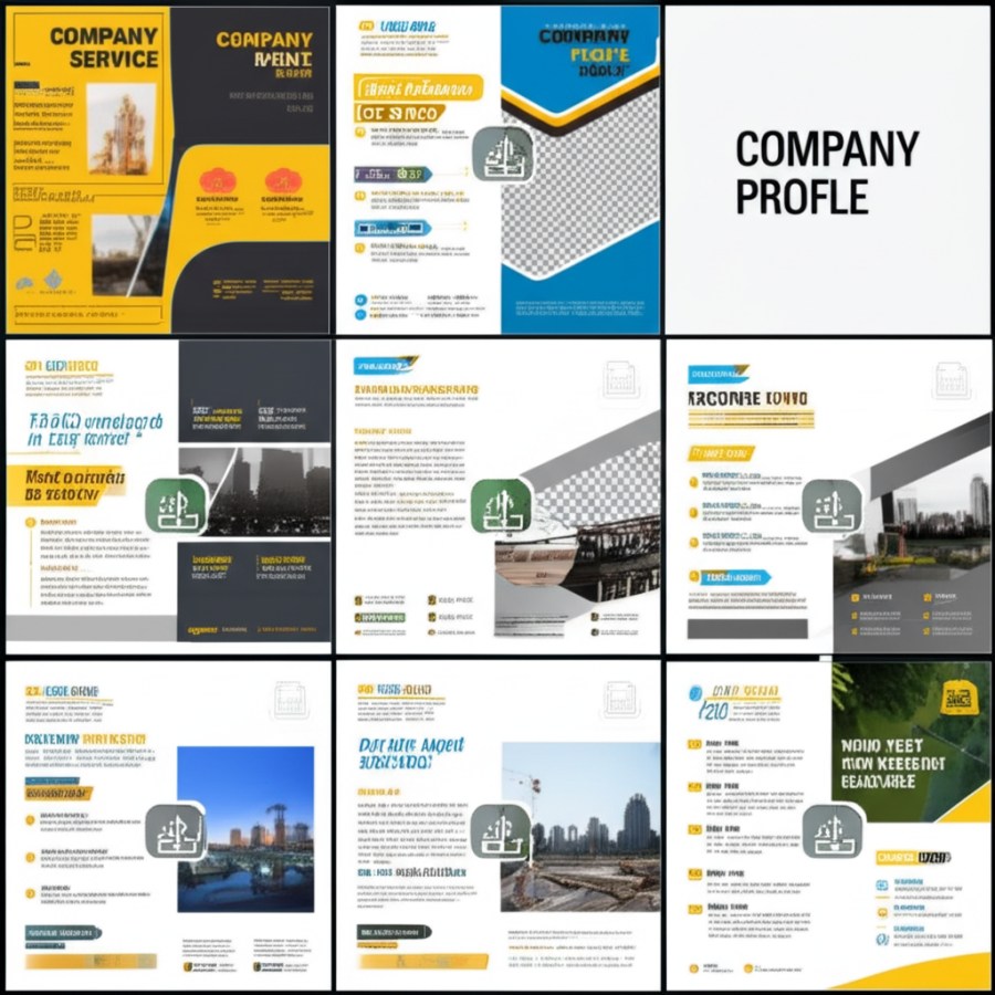 Các mẫu profile công ty đa dạng sẵn sàng để tải về miễn phí.