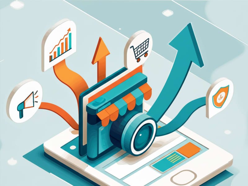 Biểu tượng minh họa lợi ích vượt trội của website bán camera chuyên nghiệp