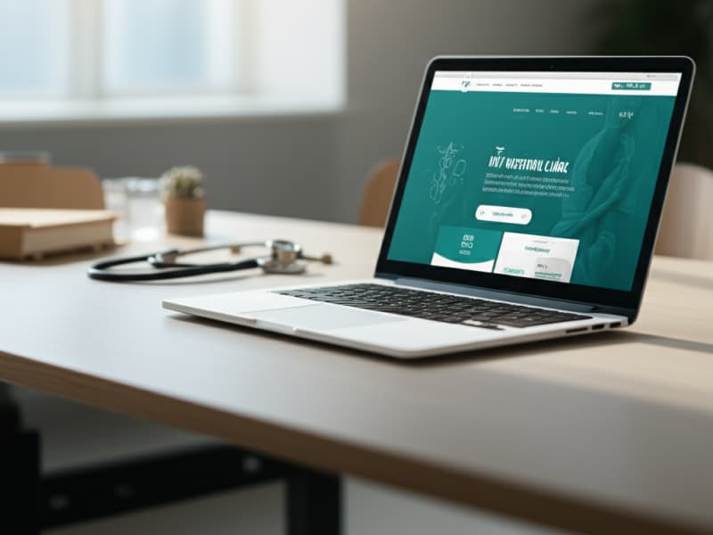 Biểu tượng minh họa các lợi ích vượt trội của website bệnh viện chuyên nghiệp