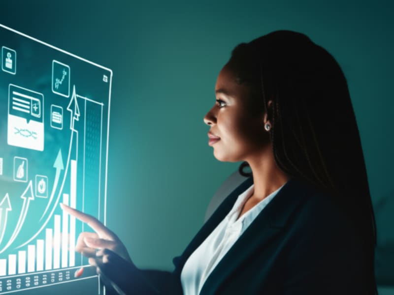 Minh họa lợi ích của website giới thiệu sản phẩm đối với sự phát triển kinh doanh.