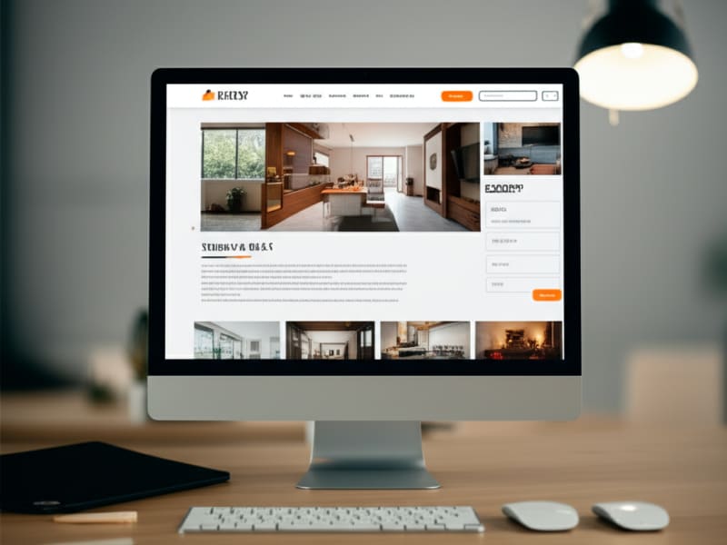 Giao diện website nội thất đẹp và chuyên nghiệp, thu hút khách hàng.