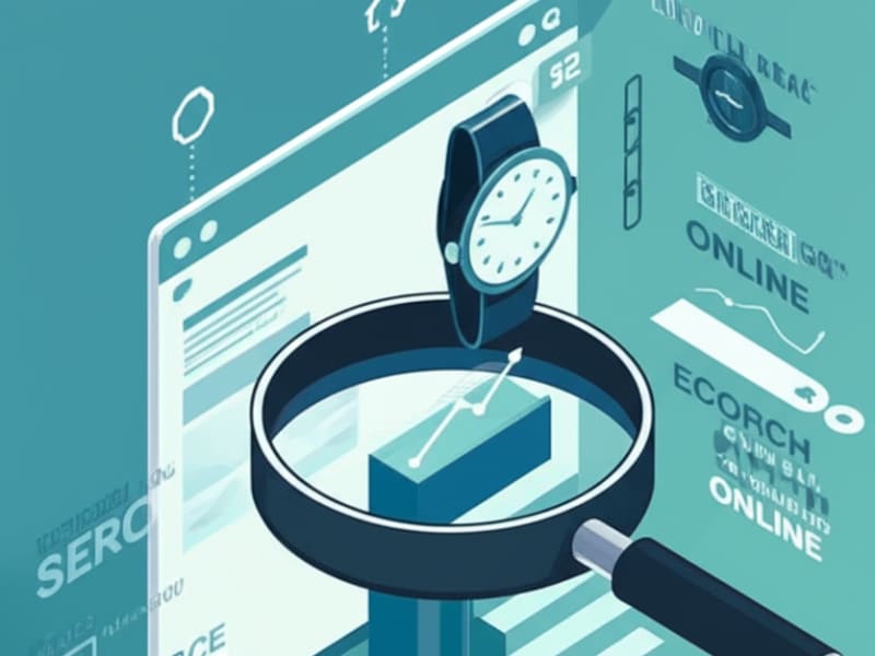 Minh họa tối ưu hóa SEO giúp website bán đồng hồ tăng thứ hạng và khả năng hiển thị trên công cụ tìm kiếm.