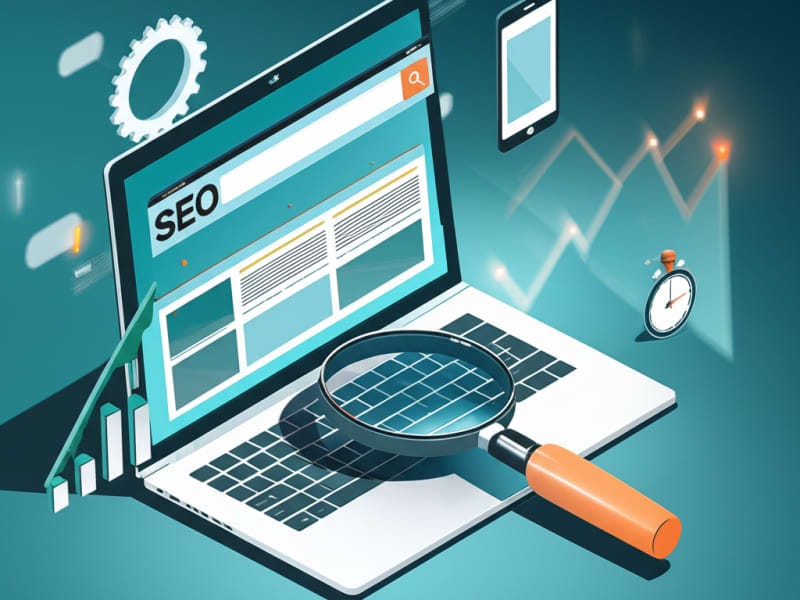 Minh họa website bán hàng được tối ưu SEO để đạt thứ hạng cao trên công cụ tìm kiếm và tăng doanh thu.