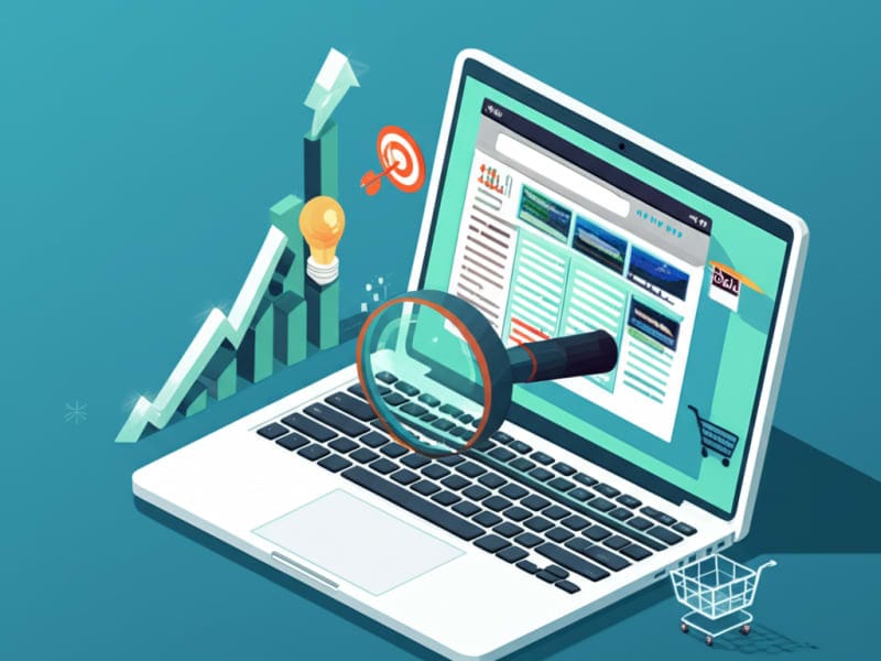 Biểu đồ minh họa việc tối ưu SEO cho website bán hàng WordPress giúp tăng doanh số