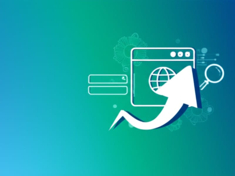 Biểu đồ tăng trưởng và tối ưu SEO giúp website in ấn tăng khả năng hiển thị.