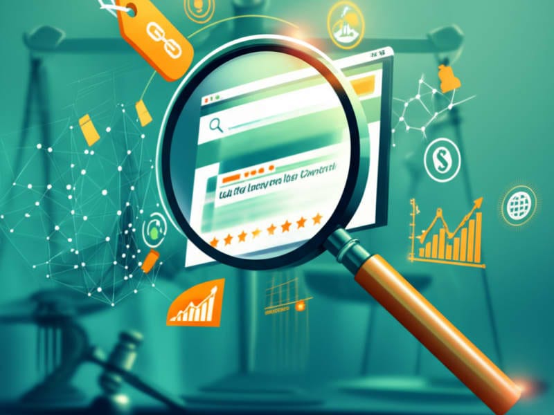 Minh họa tối ưu SEO giúp website luật tăng khả năng hiển thị trên công cụ tìm kiếm