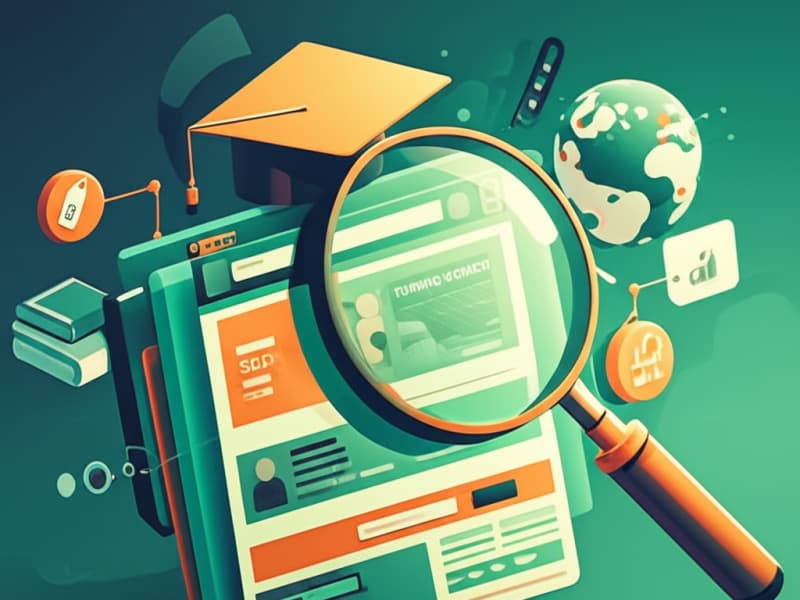 Minh họa tối ưu SEO giúp website trung tâm gia sư tăng khả năng hiển thị trên công cụ tìm kiếm