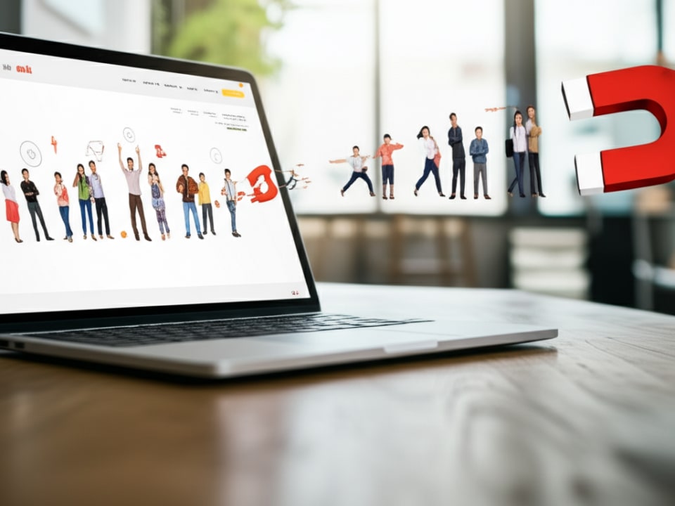 Website chuyên nghiệp như thỏi nam châm thu hút khách hàng tiềm năng bền vững.
