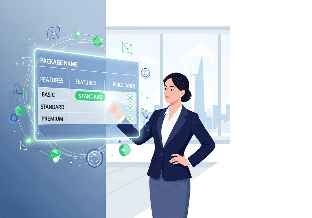 Bảng giá thiết kế website minh bạch tại Tini Tech